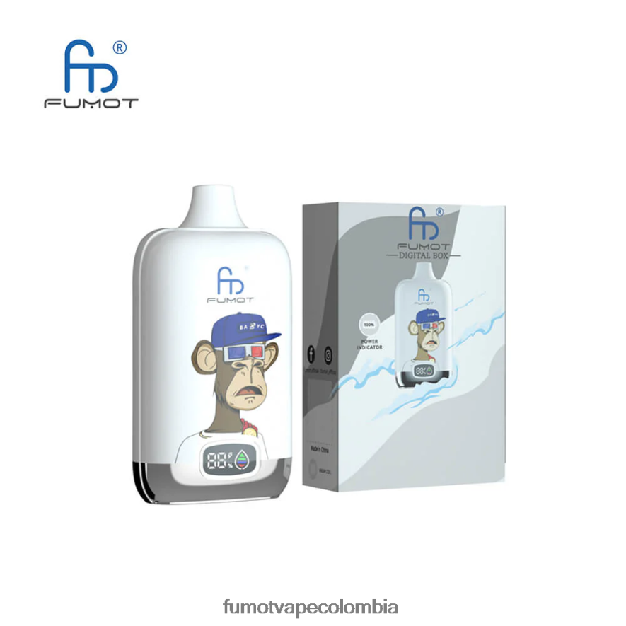 Fumot price - 12000 cápsulas de vapeo desechables - 20 ml (1 pieza) Cereza Fumot Digital Box 66880J124