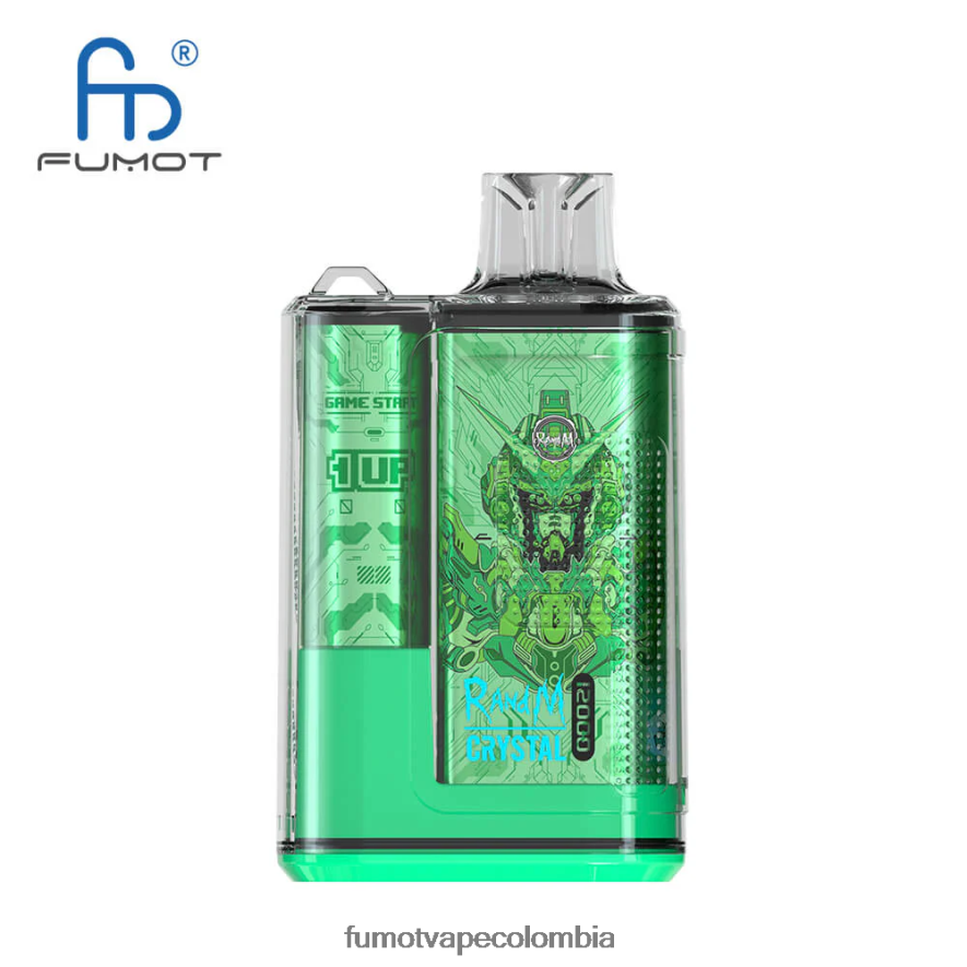 Fumot vape Colombia - Caja de vapeo desechable 20ml 12000 (1 pieza) sandia fresa Fumot Crystal 66880J283