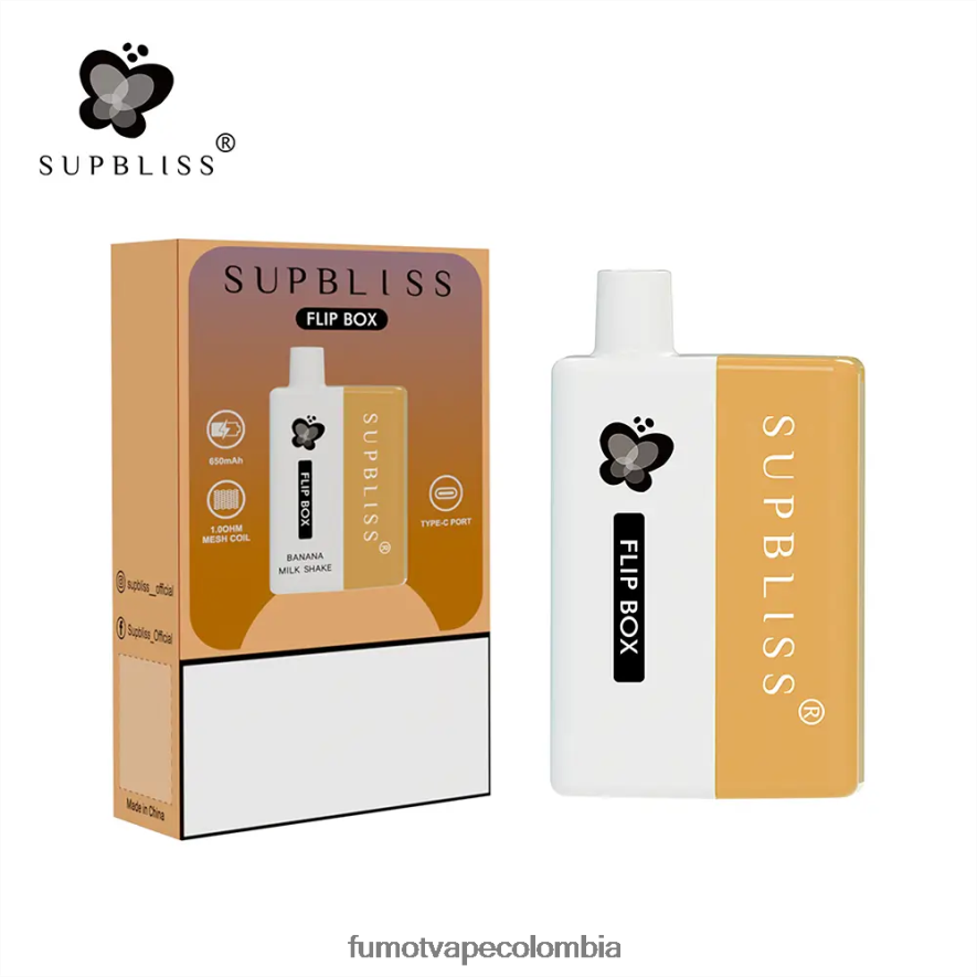 Fumot factory - kit de vapeo reemplazable box 6000 - 10ml (1 pieza) hielo negro Fumot Supbliss Flip 66880J331