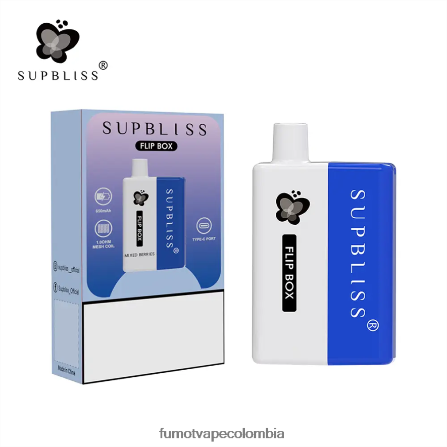 Fumot price - kit de vapeo reemplazable box 6000 - 10ml (1 pieza) manzana doble Fumot Supbliss Flip 66880J334