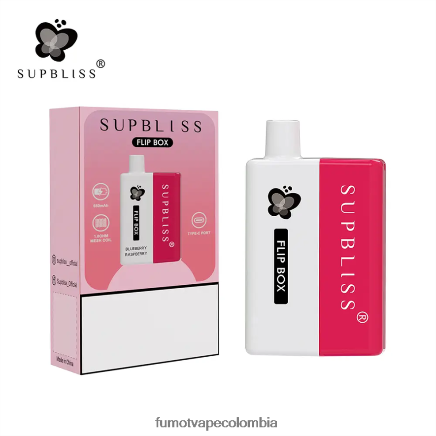 Fumot price - kit de vapeo reemplazable box 6000 - 10ml (1 pieza) manzana doble Fumot Supbliss Flip 66880J334