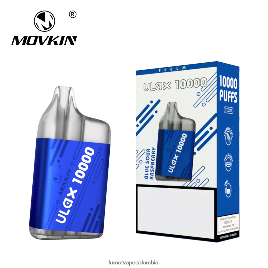 Fumot price - 10000 cápsulas de vapeo desechables - 12 ml (1 pieza) frambuesa agria azul Fumot Movkin Ulax 66880J304