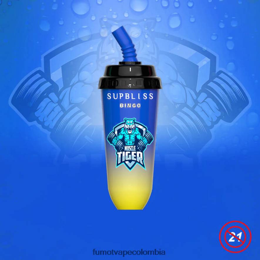 Fumot price - Dispositivo de vapeo desechable 8000 - 16 ml (1 pieza) cereza azul Fumot Supbliss Bingo 66880J394