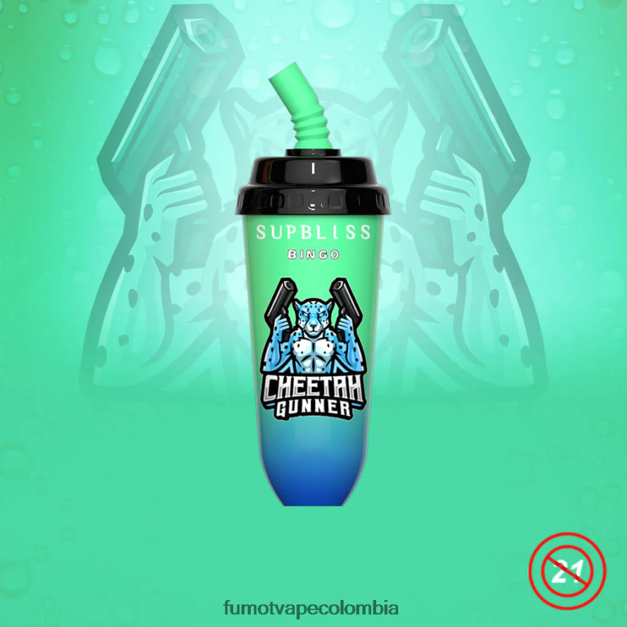 Fumot price - Dispositivo de vapeo desechable 8000 - 16 ml (1 pieza) cereza azul Fumot Supbliss Bingo 66880J394