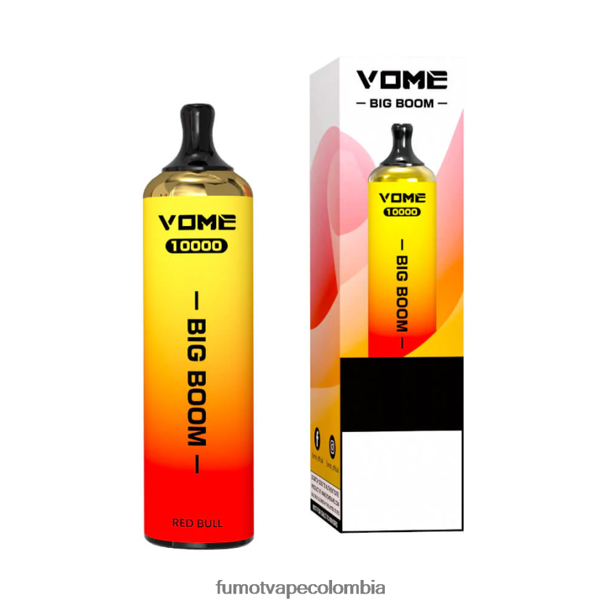 Fumot price - bolígrafo vapeador desechable 10000 - 20ml (1 pieza) Toro rojo Fumot Vome Big Boom 66880J444