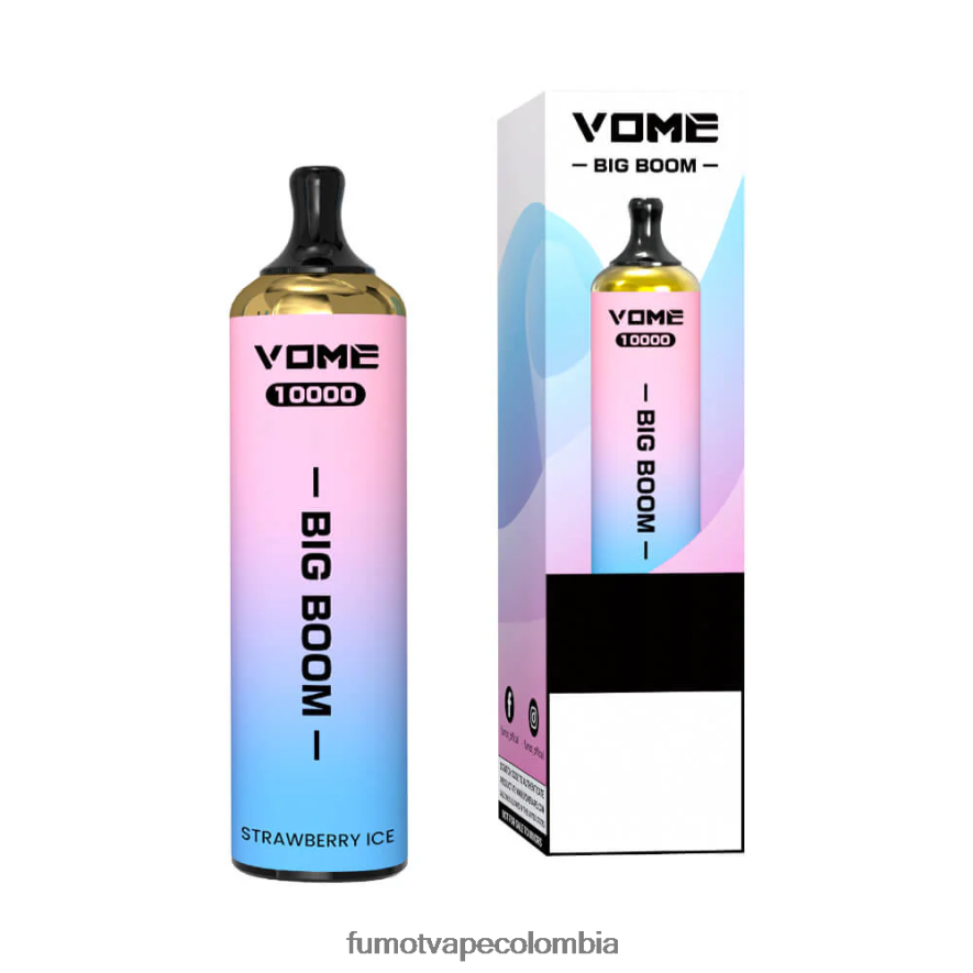 Fumot review - bolígrafo vapeador desechable 10000 - 20ml (1 pieza) hielo de sandia fresa Fumot Vome Big Boom 66880J446