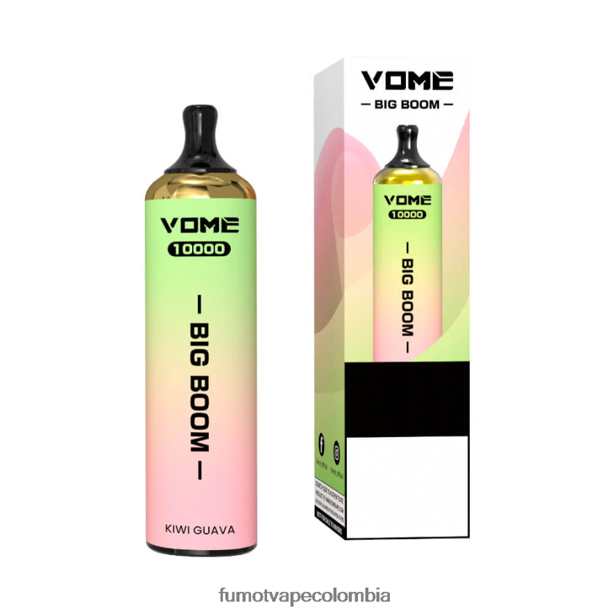 Fumot review - bolígrafo vapeador desechable 10000 - 20ml (1 pieza) hielo de sandia fresa Fumot Vome Big Boom 66880J446