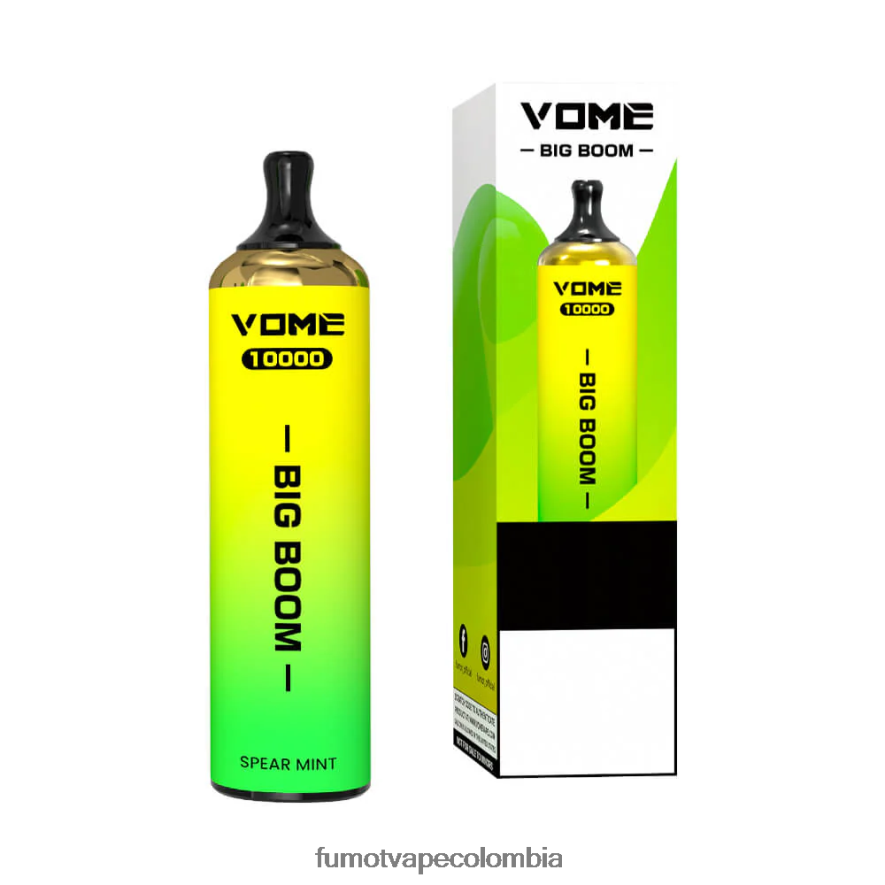 Fumot vape flavours - bolígrafo vapeador desechable 10000 - 20ml (1 pieza) reajuste salarial Fumot Vome Big Boom 66880J448